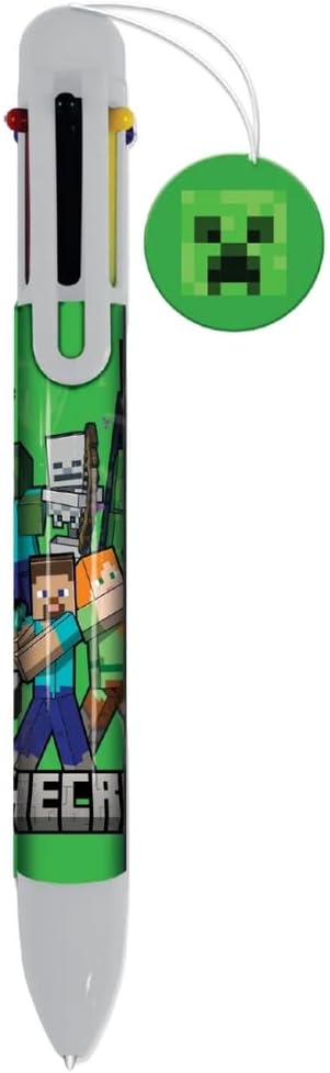 Stylo multicolore Minecraft - 20,5 cm – Image 2