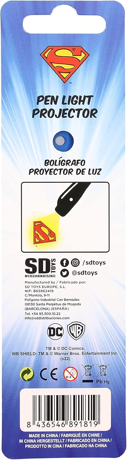 Stylo Lumineux DC Universe - Logo Superman – Image 6