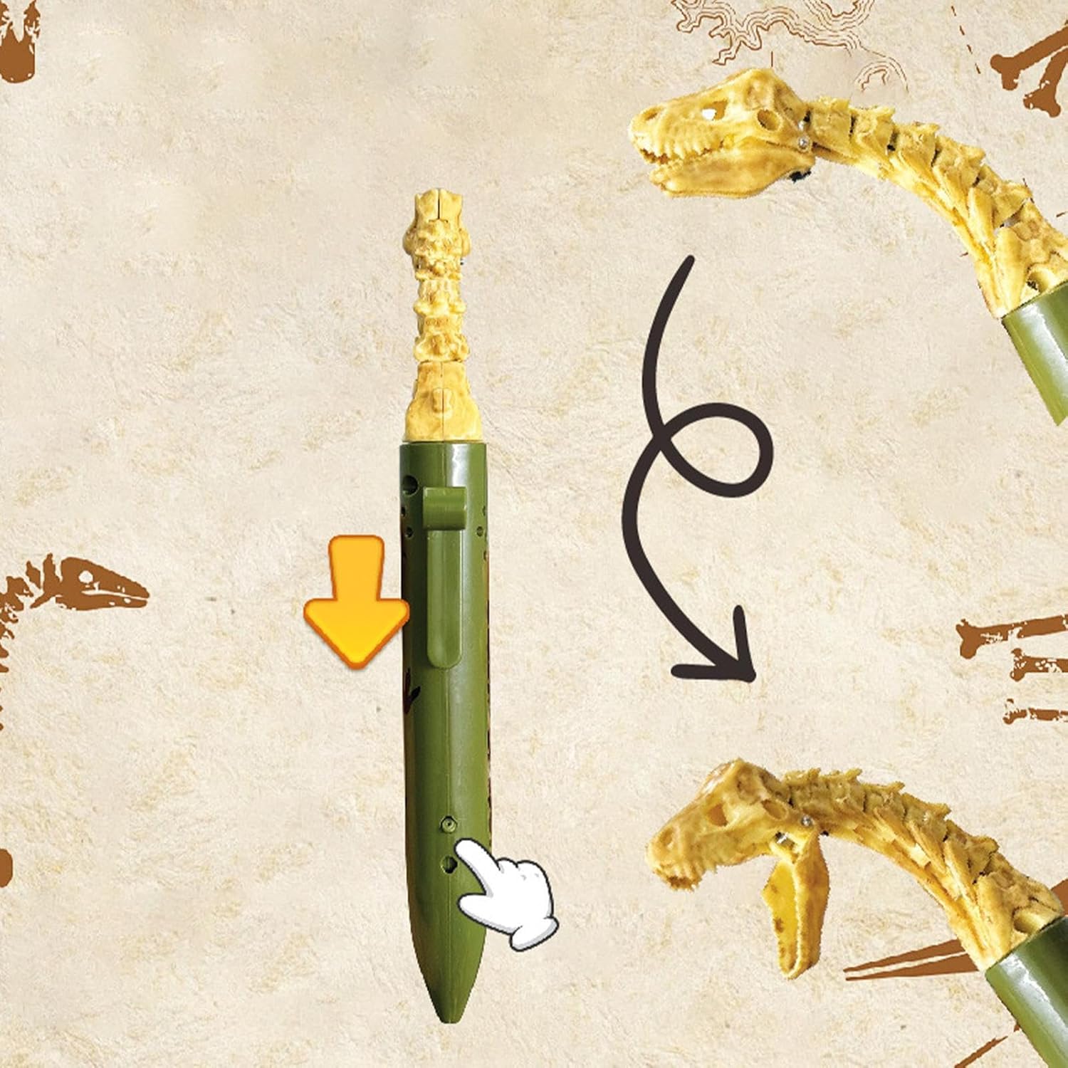Stylos à Encre Gel Dinosaure pour Enfants – Image 6