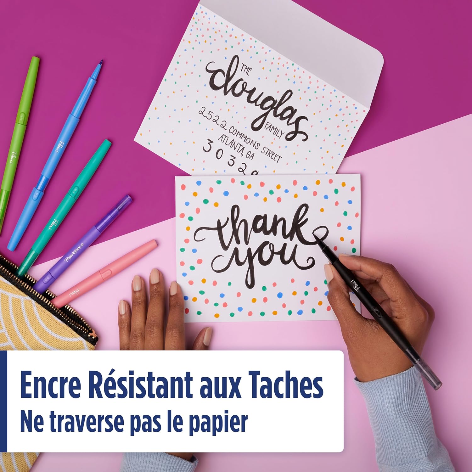 Stylos Paper Mate Flair DUAL - Lot de 8 Couleurs – Image 4