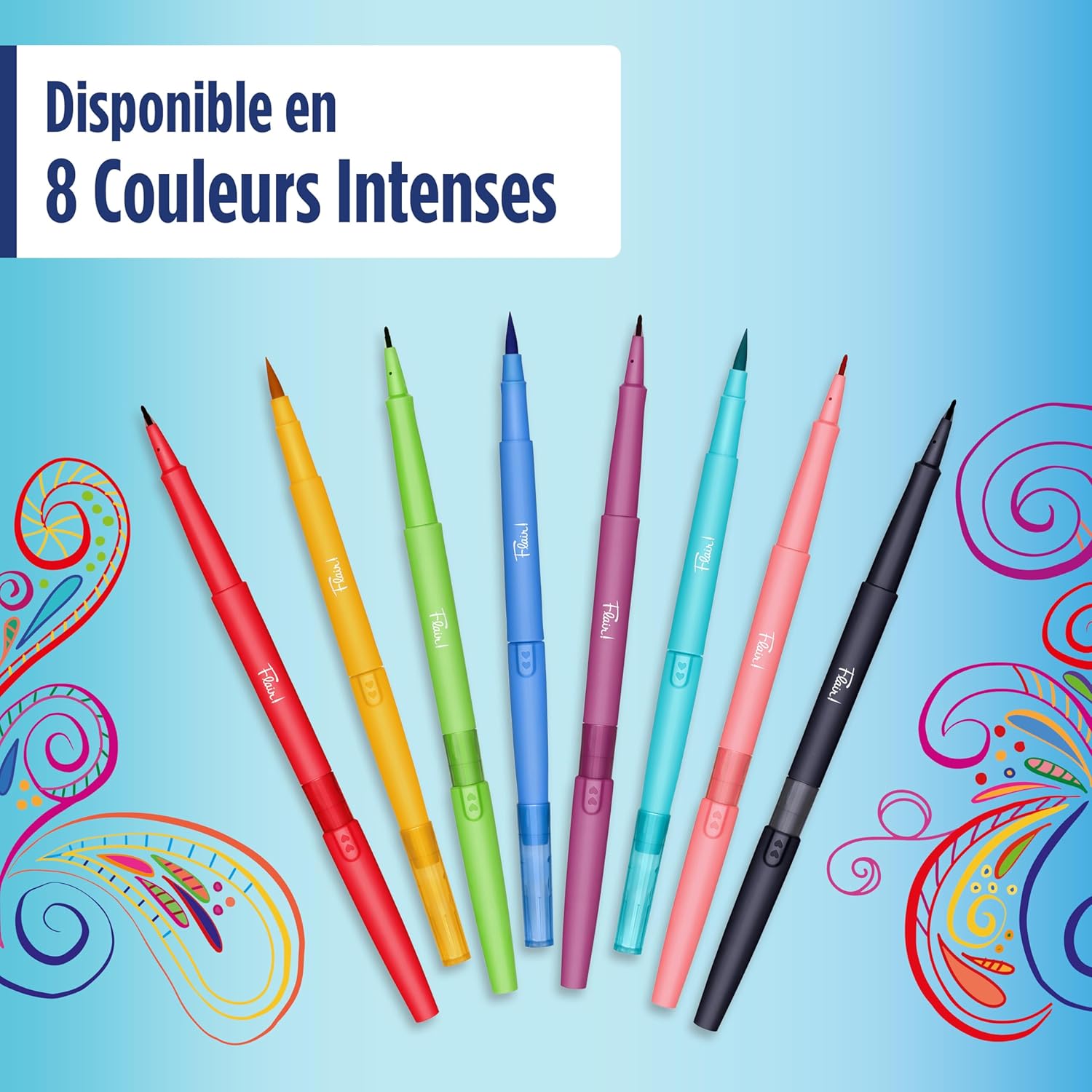 Stylos Paper Mate Flair DUAL - Lot de 8 Couleurs – Image 6
