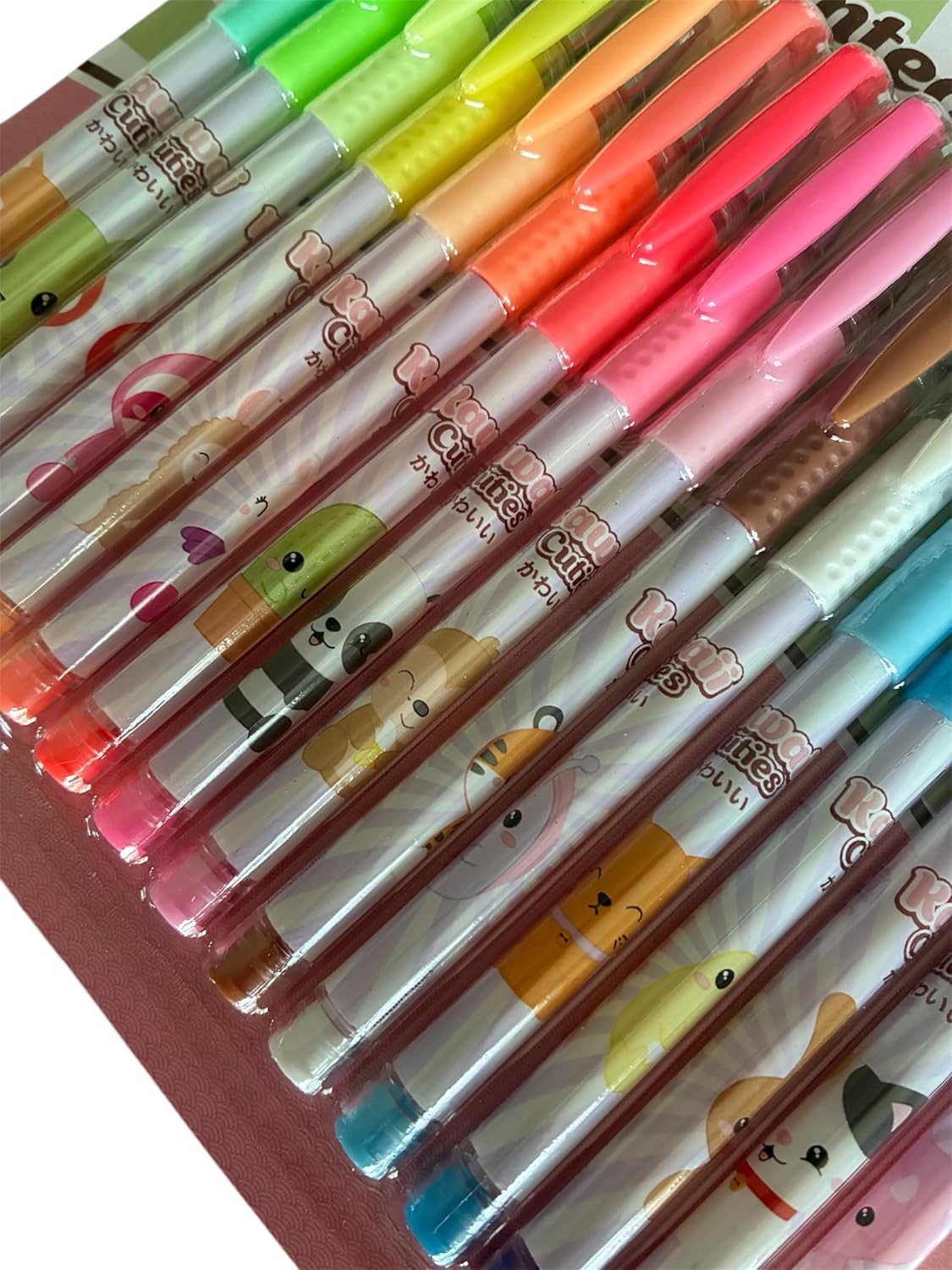 Stylos Gel Parfumés Kawaii Cuties - 16 Couleurs Fruitées – Image 2