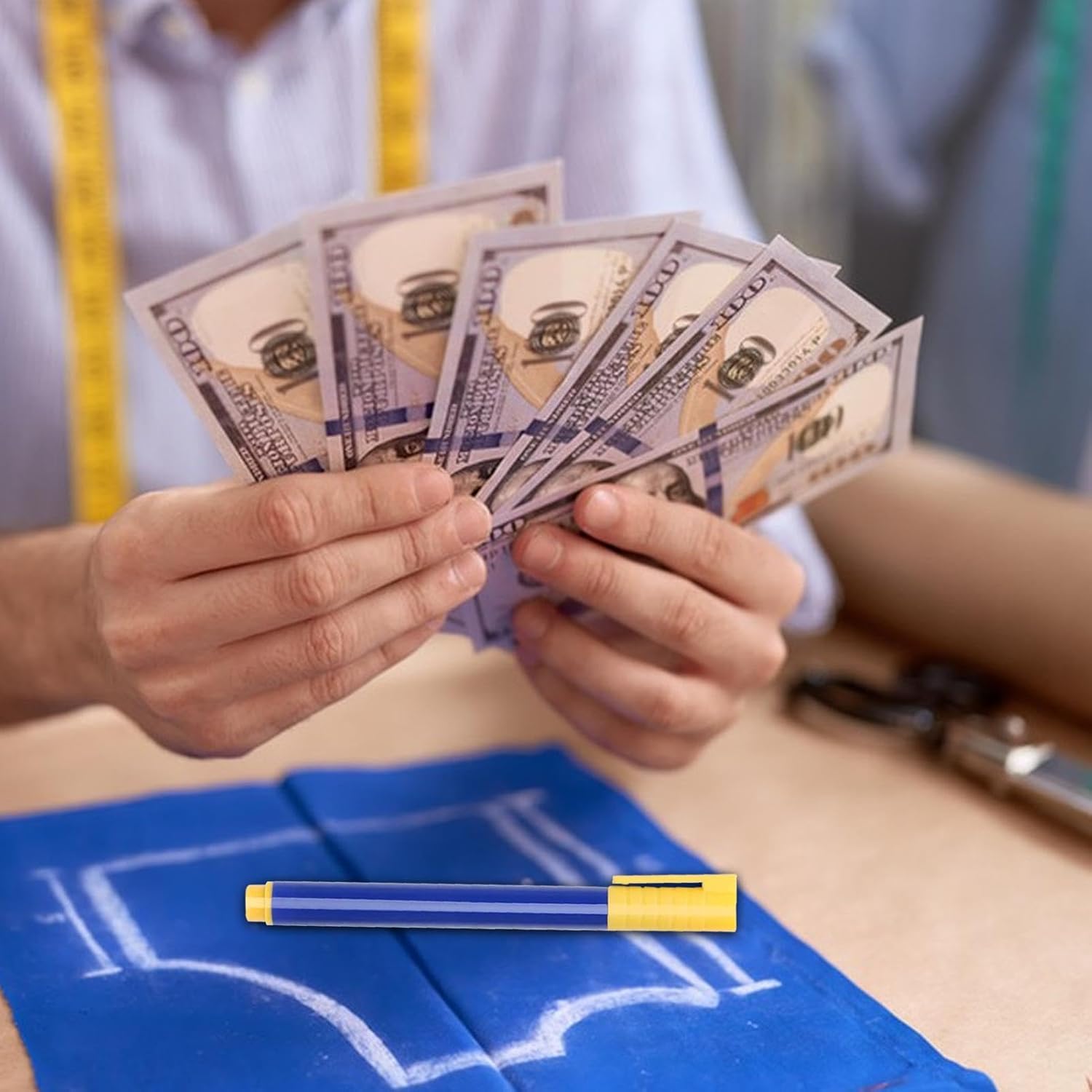 Stylo Vérificateur de Faux Billets Kixolazr – Image 3