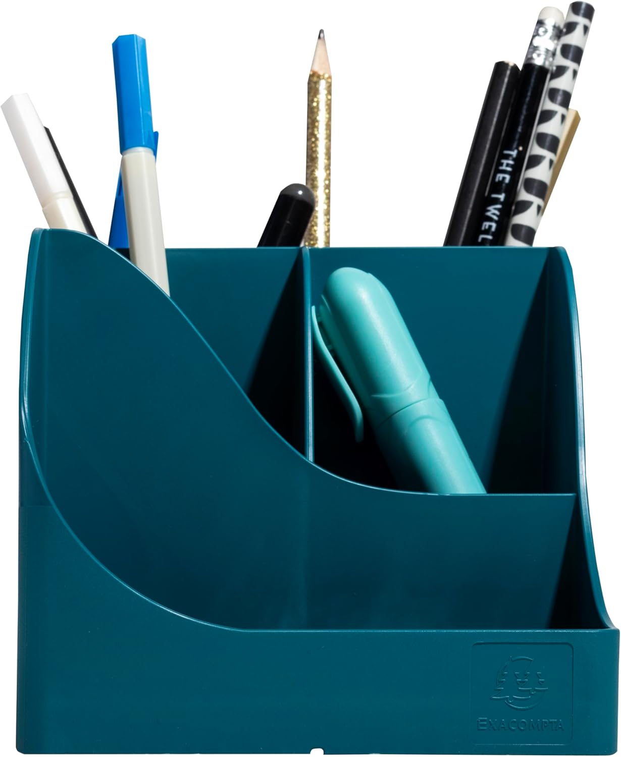 Pot à Crayons Pen Wave Neo Deco Bleu Canard – Image 4