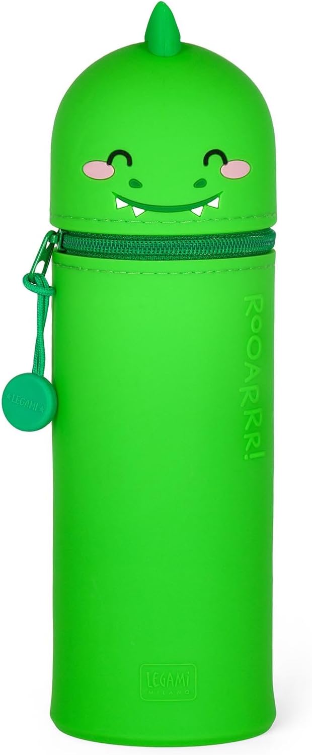 Étui École Kawaii 2 en 1 en Silicone Souple
