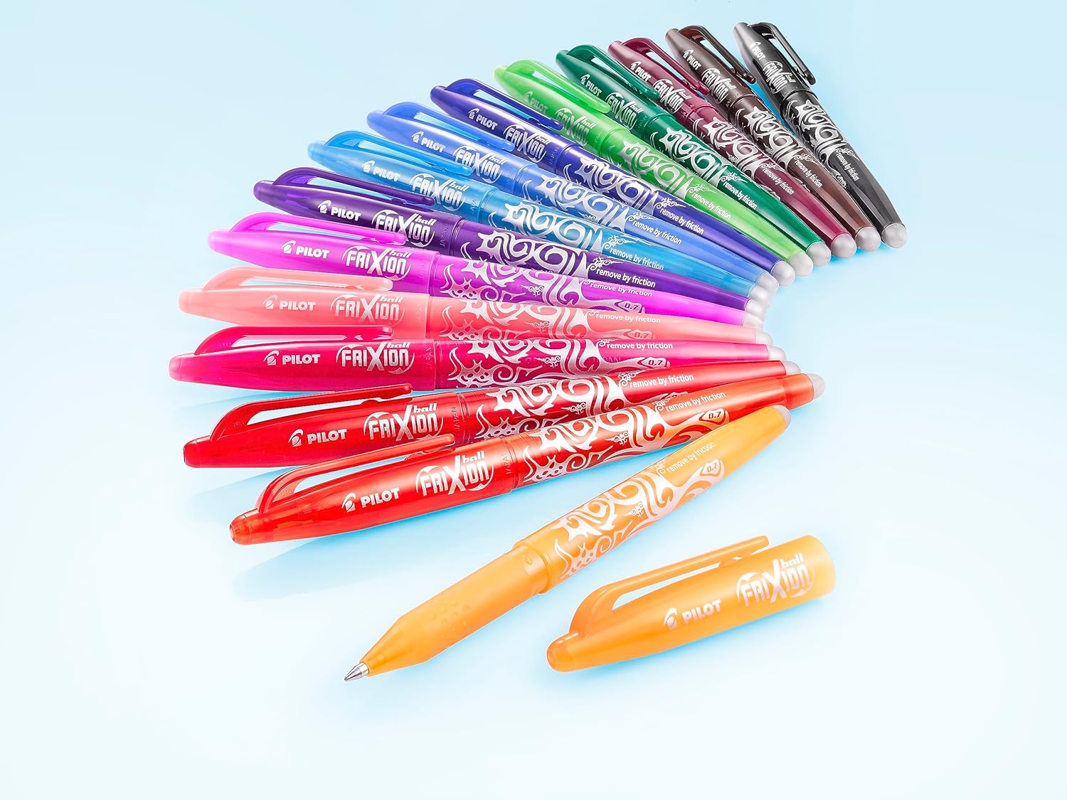 Stylo Frixion Ball Noir + 3 Recharges - Effaçable, Écologique – Image 4