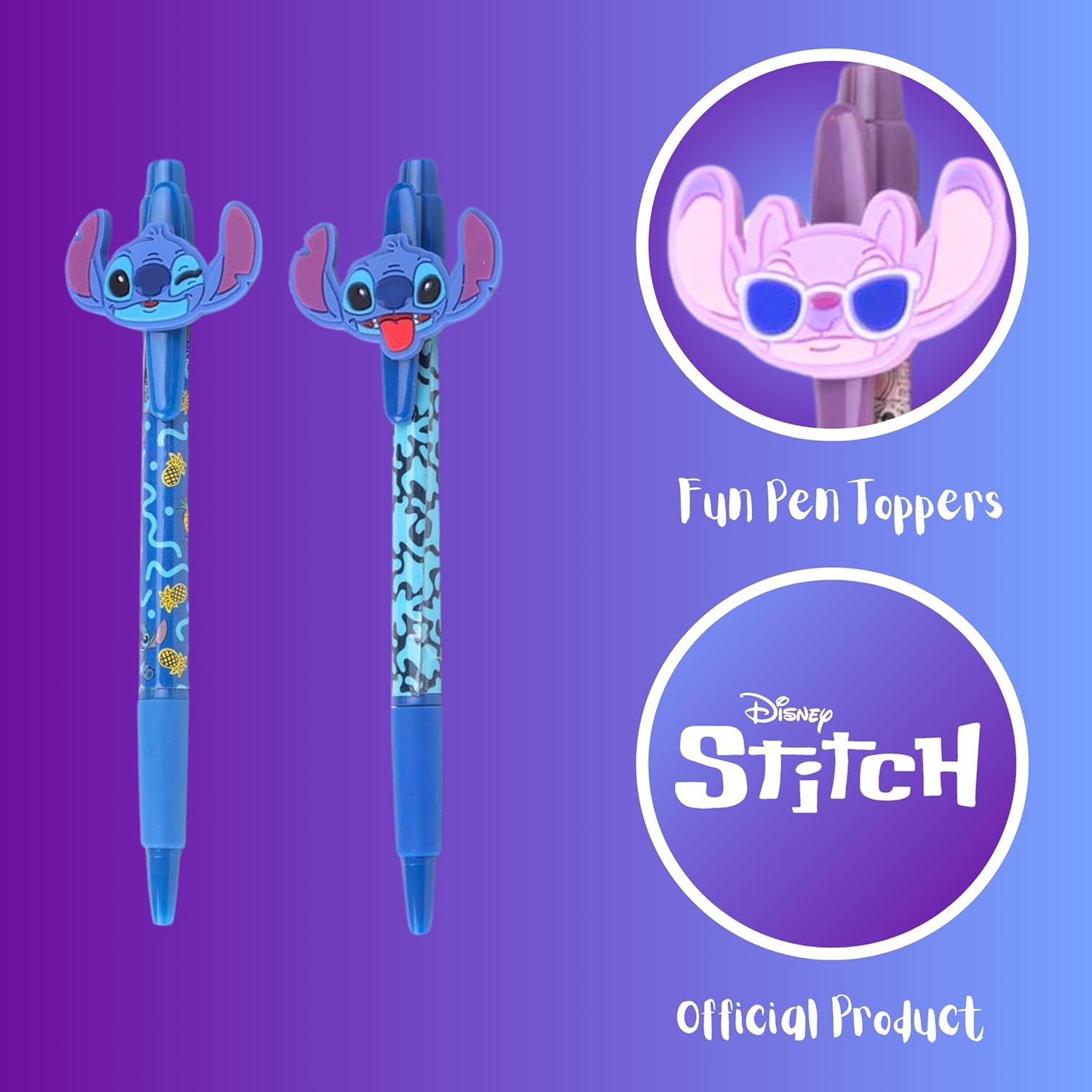 Stylos Disney Lilo et Stitch - Lot de 4 – Image 3