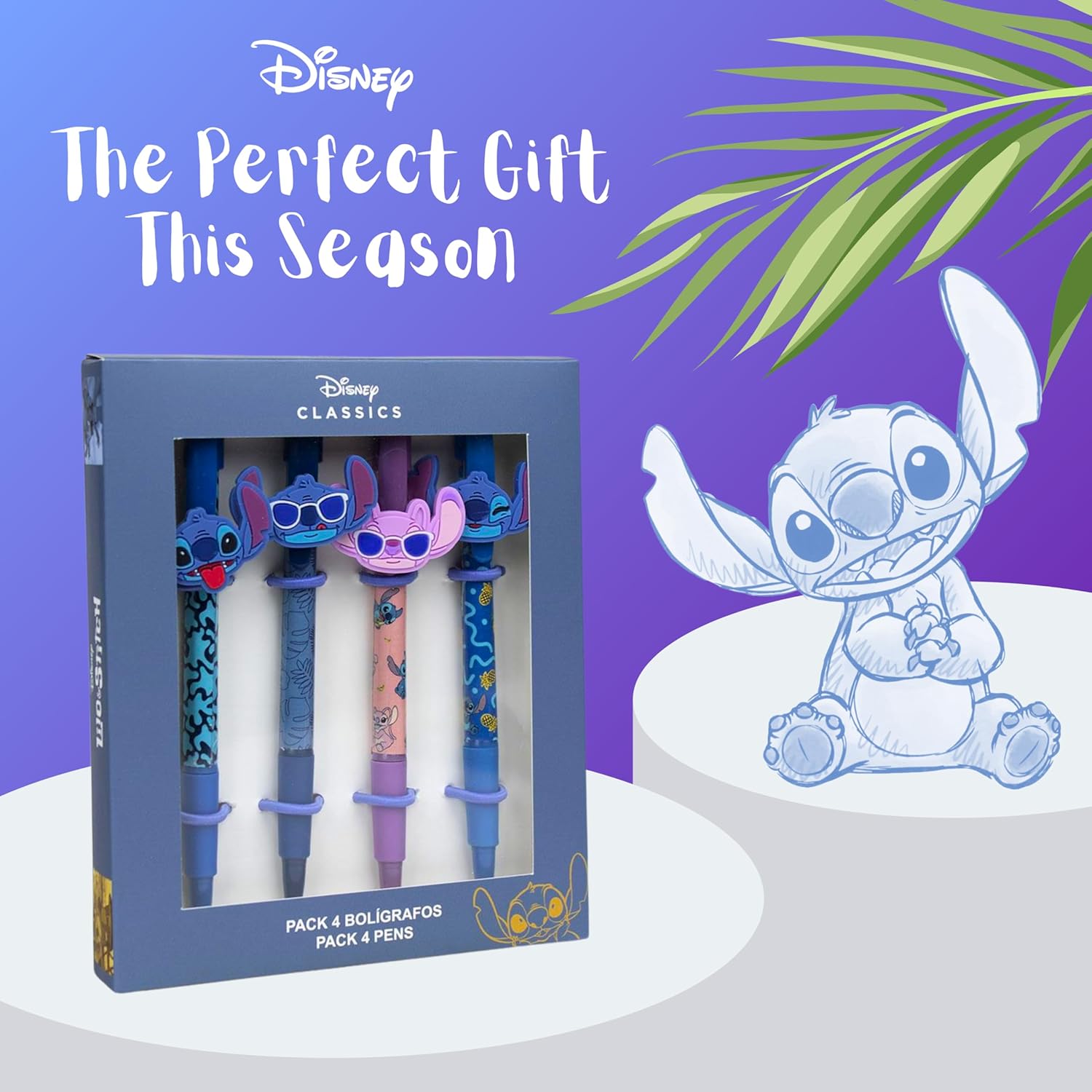 Stylos Disney Lilo et Stitch - Lot de 4 – Image 6