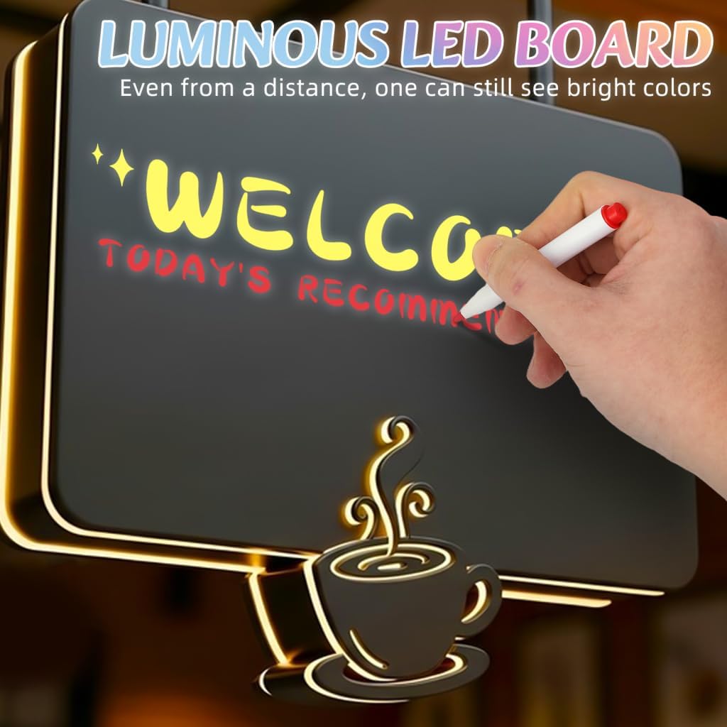 Stylo Effaçable LED 12 Pièces - Marqueurs Lavables – Image 6