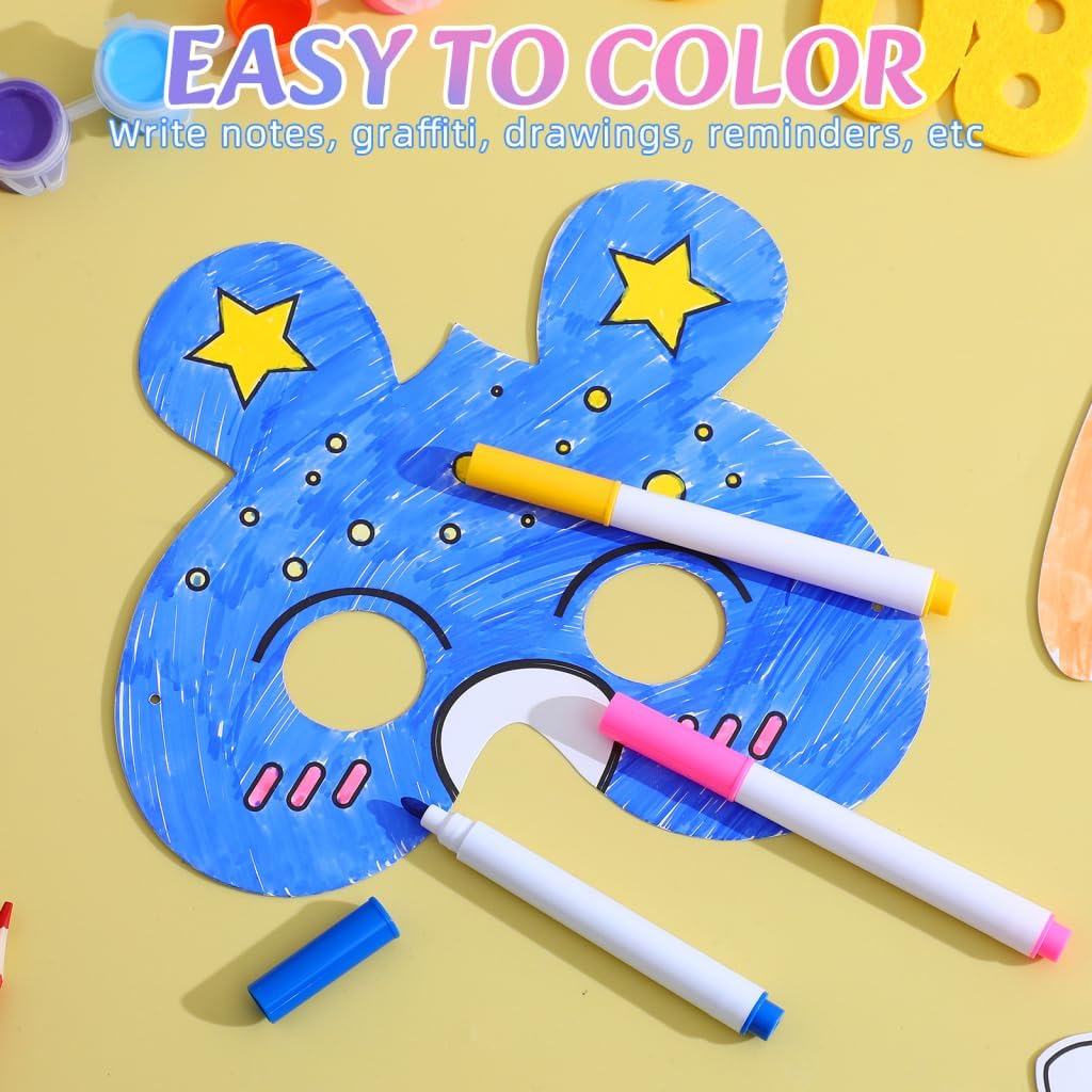 Stylo Effaçable LED 12 Pièces - Marqueurs Lavables – Image 8