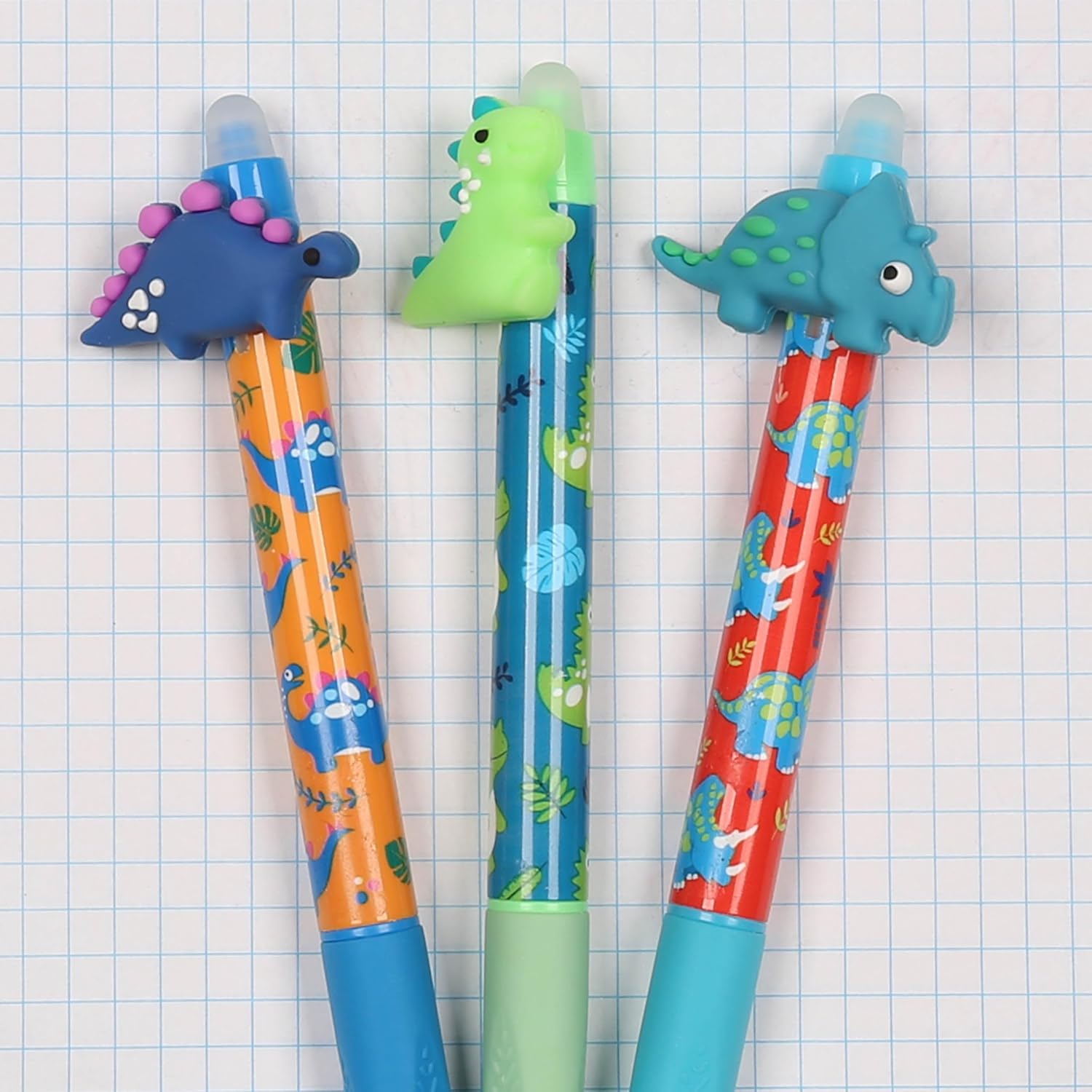 Stylo Dinosaure Effaçable 0,7 mm - Encre Bleue – Image 2
