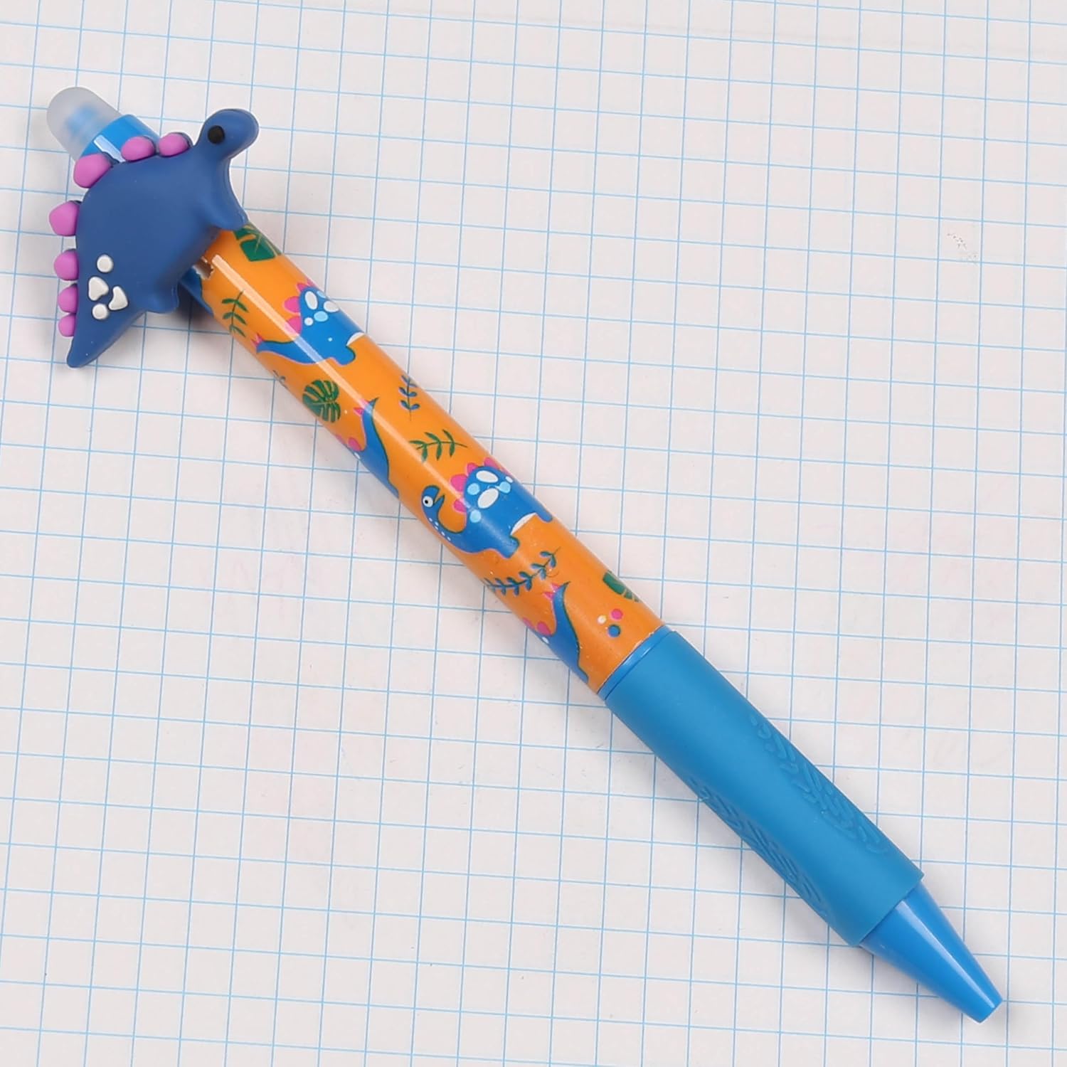 Stylo Dinosaure Effaçable 0,7 mm - Encre Bleue – Image 7