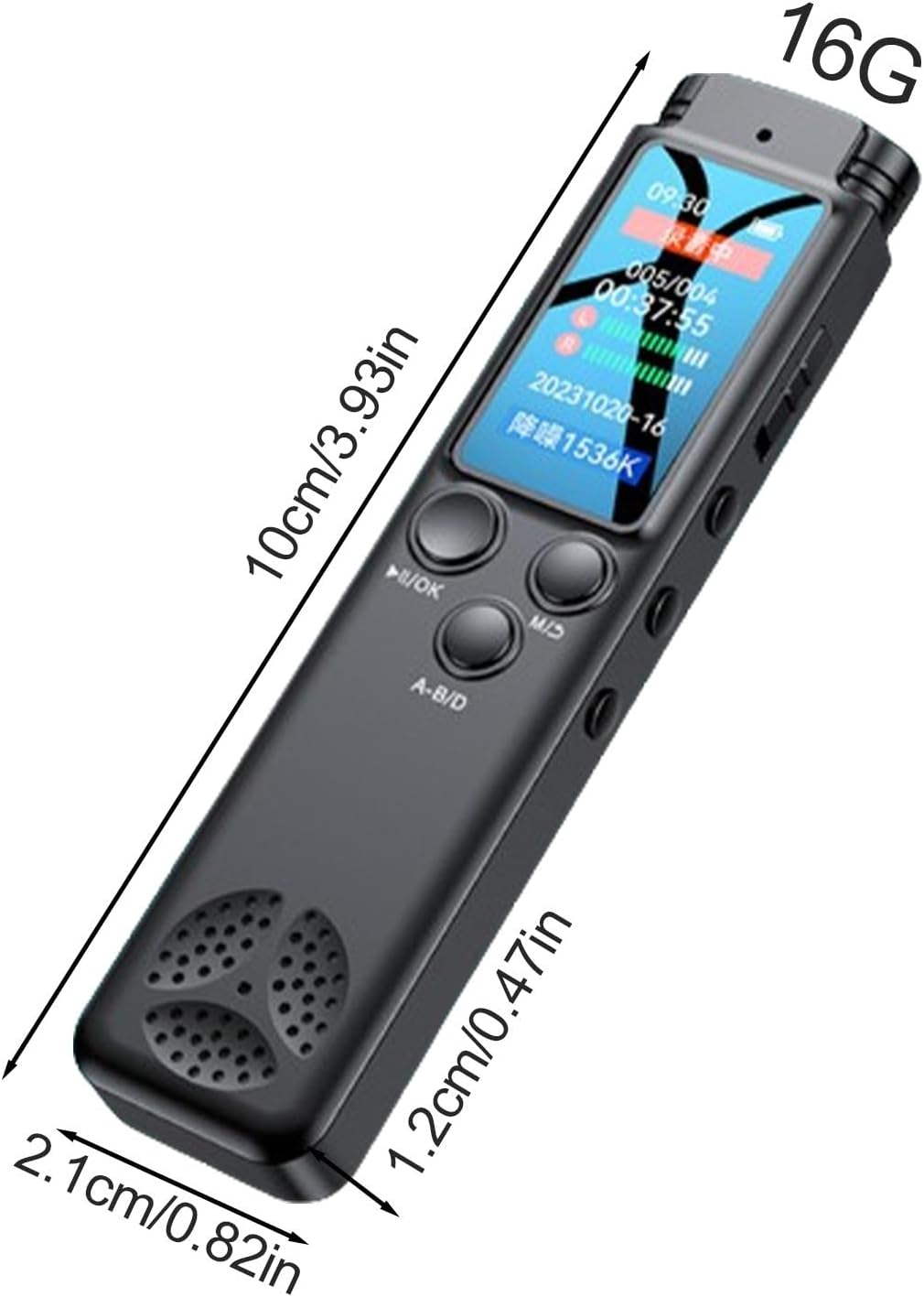 Stylo Enregistreur Numérique HD – Réduction Bruit, Doppel Microphones – Image 6