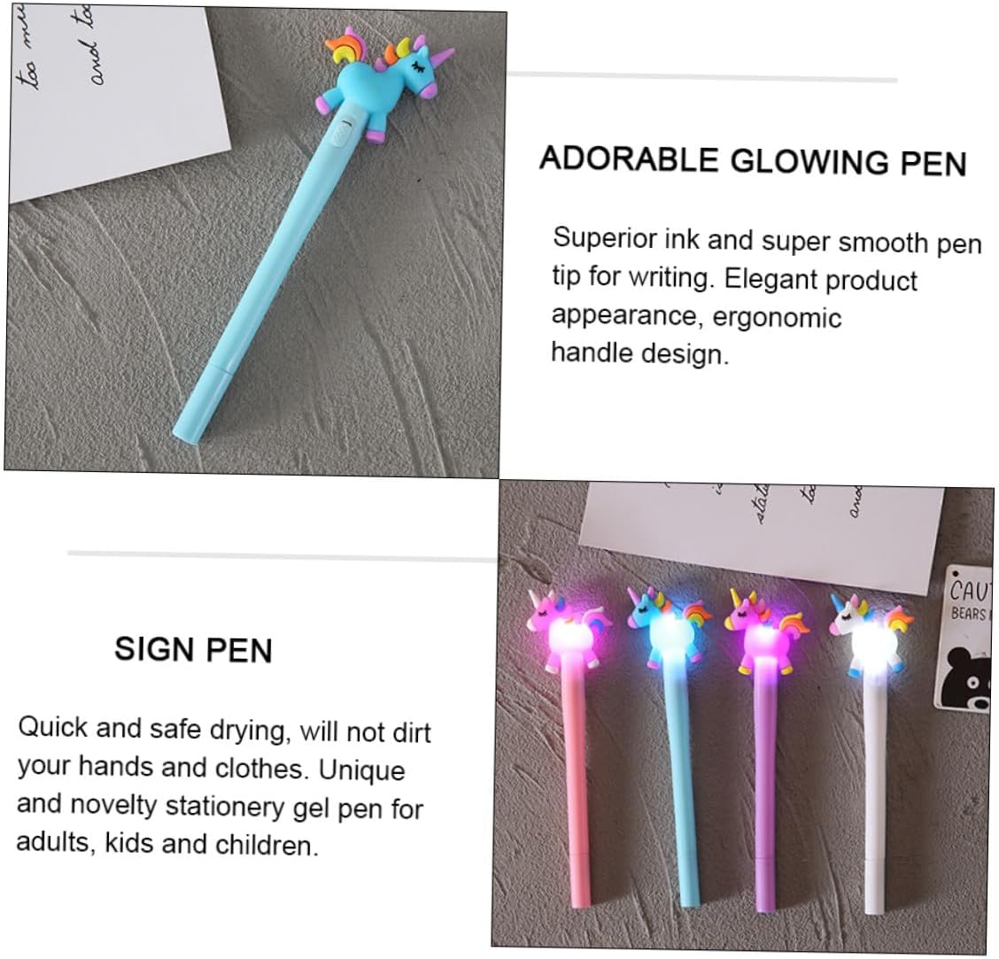Stylos Fantaisie Lumineux Ergonomiques - 4 Pièces – Image 2