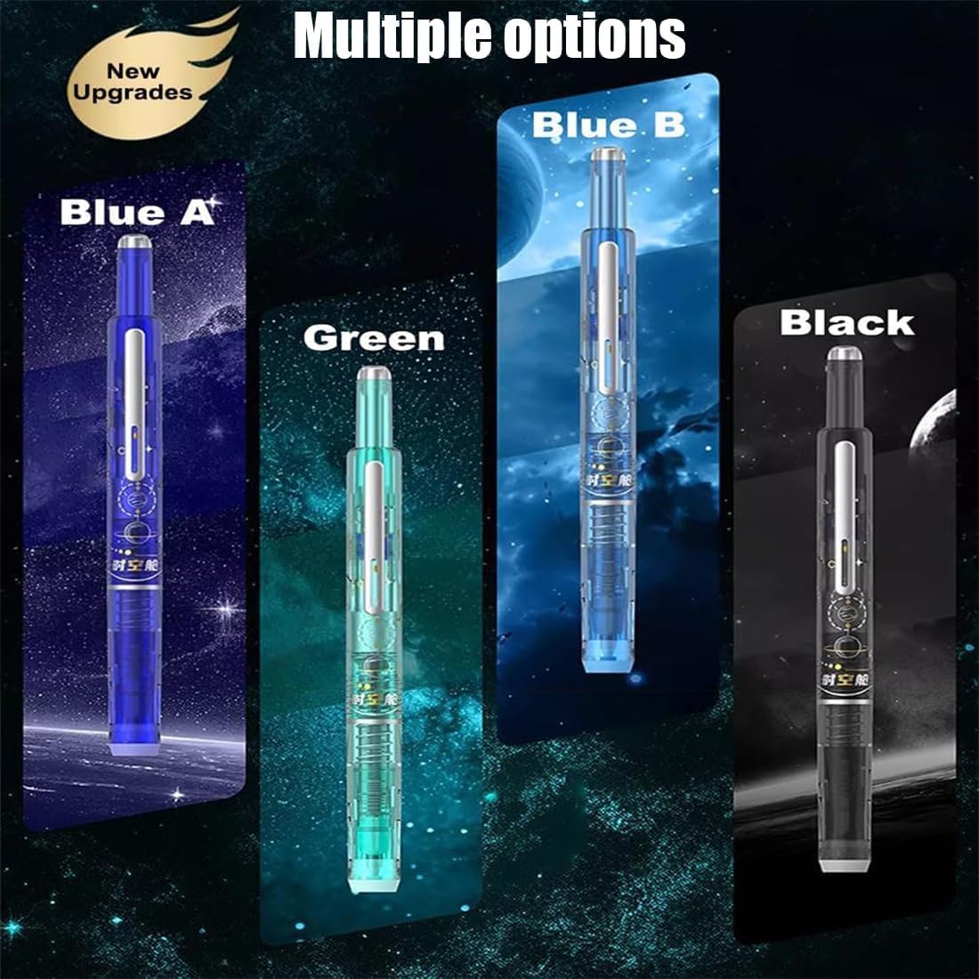 Stylos Plume Rétractables Refill 0.38mm - 5 Cartouches – Image 7