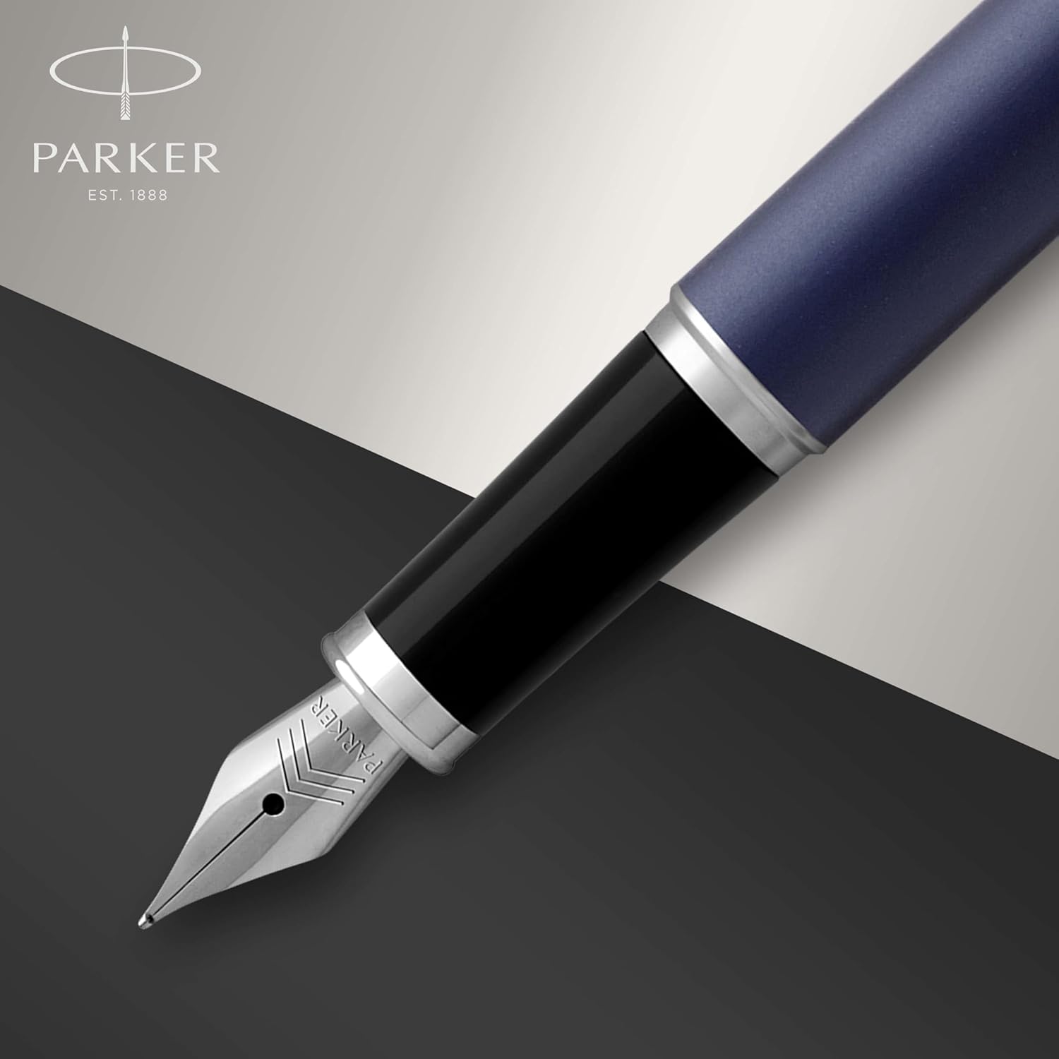 Parker IM Stylo Plume Bleu Mat - Coffret Cadeau – Image 4