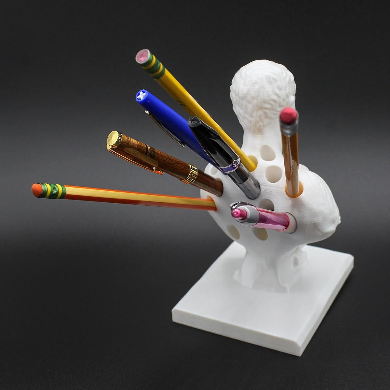 Porte-crayon César en résine créatif 16,5 cm – Image 6