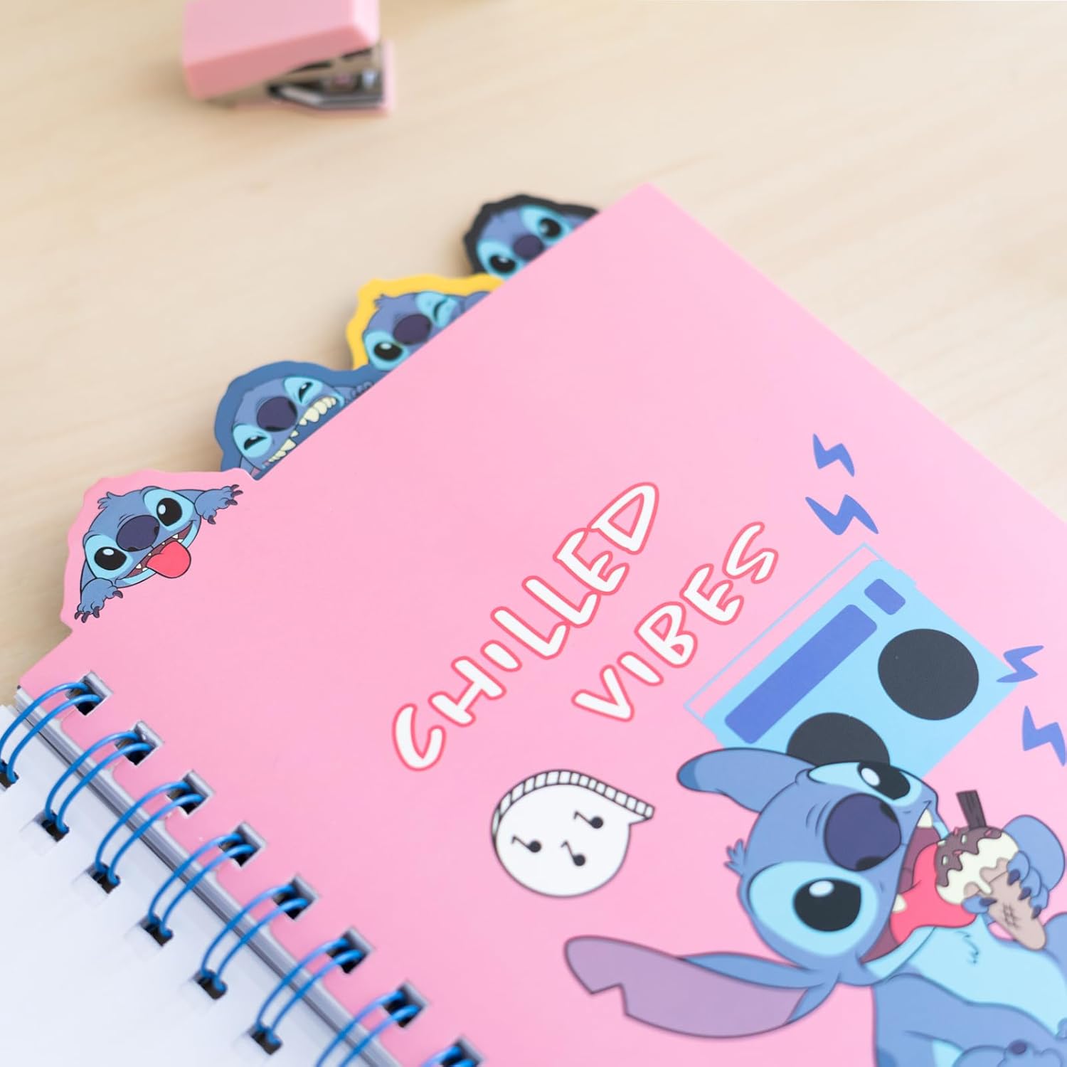 Carnet A5 Disney Stitch avec Intercalaires - 160 Pages – Image 4