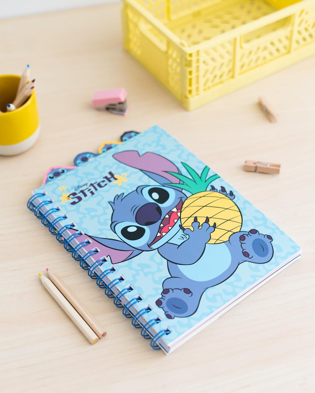 Carnet A5 Disney Stitch avec Intercalaires - 160 Pages – Image 6
