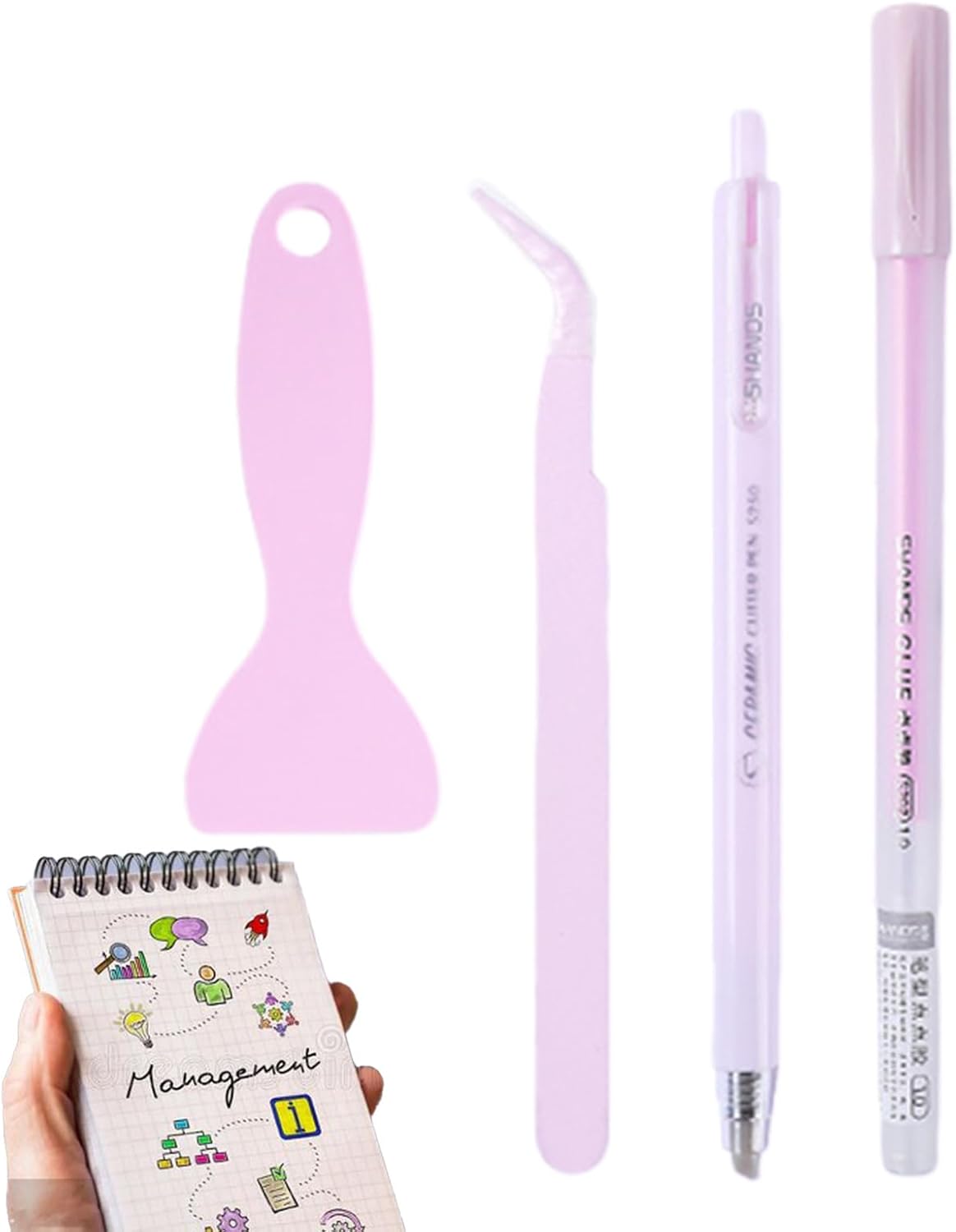 Kit Stylo à Colle pour Scrapbooking - 4 Pièces – Image 6