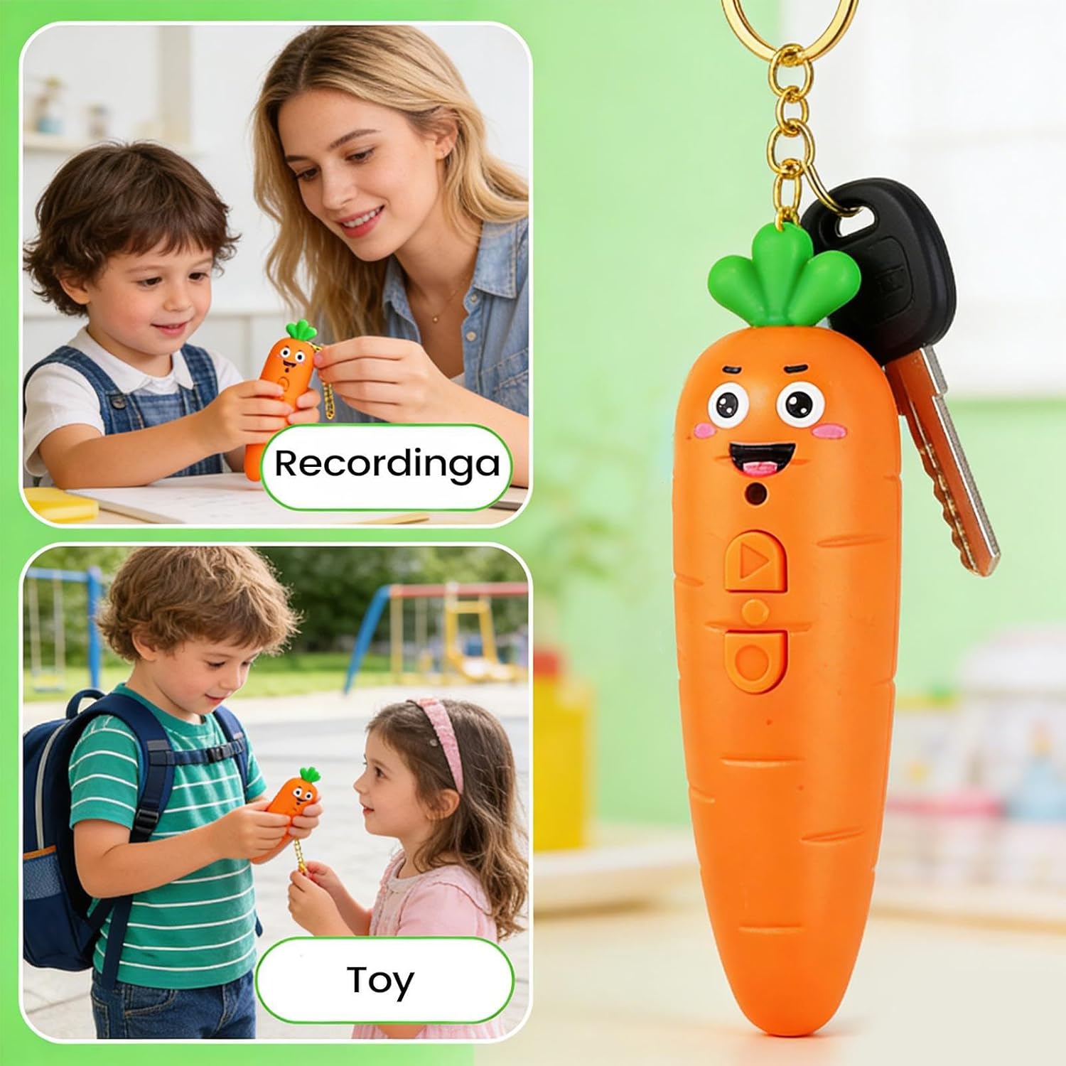 Stylo Carotte : Enregistreur Audio Adorable – Image 5