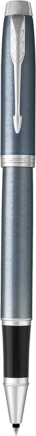 Stylo Roller Parker IM - Coffret Cadeau, Gris Bleu Clair – Image 2