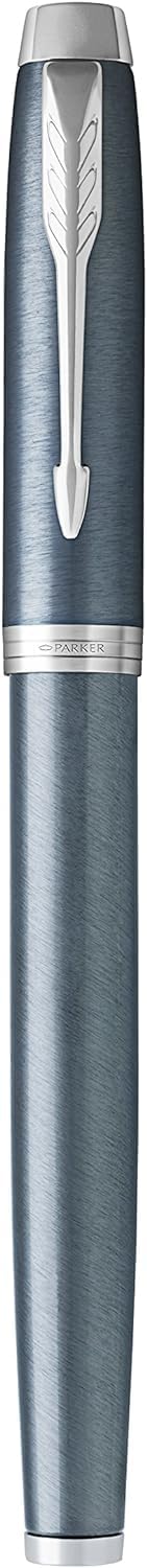 Stylo Roller Parker IM - Coffret Cadeau, Gris Bleu Clair – Image 3
