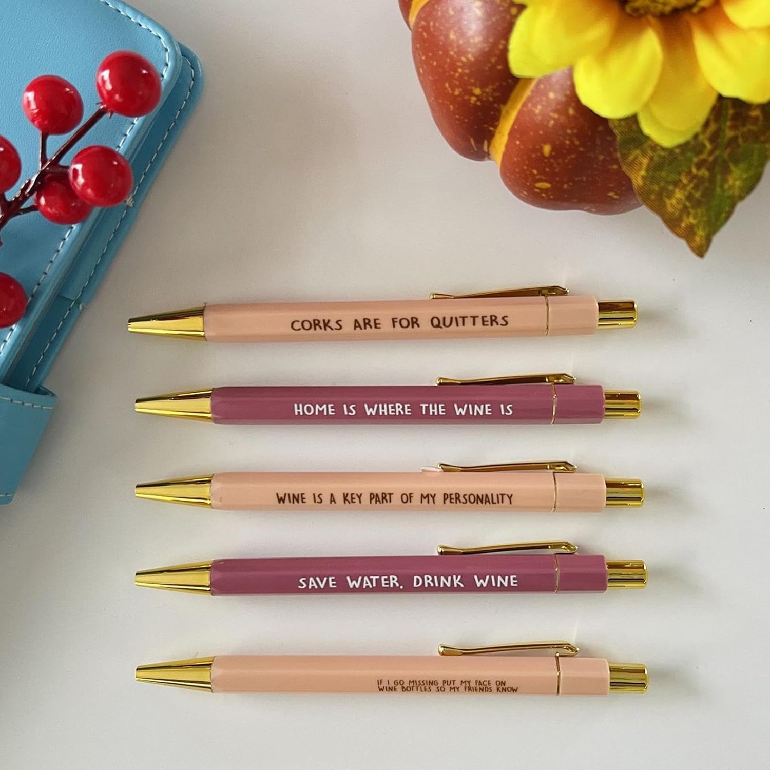 Stylos à Bille Drôles - 5 Pièces Originales – Image 3
