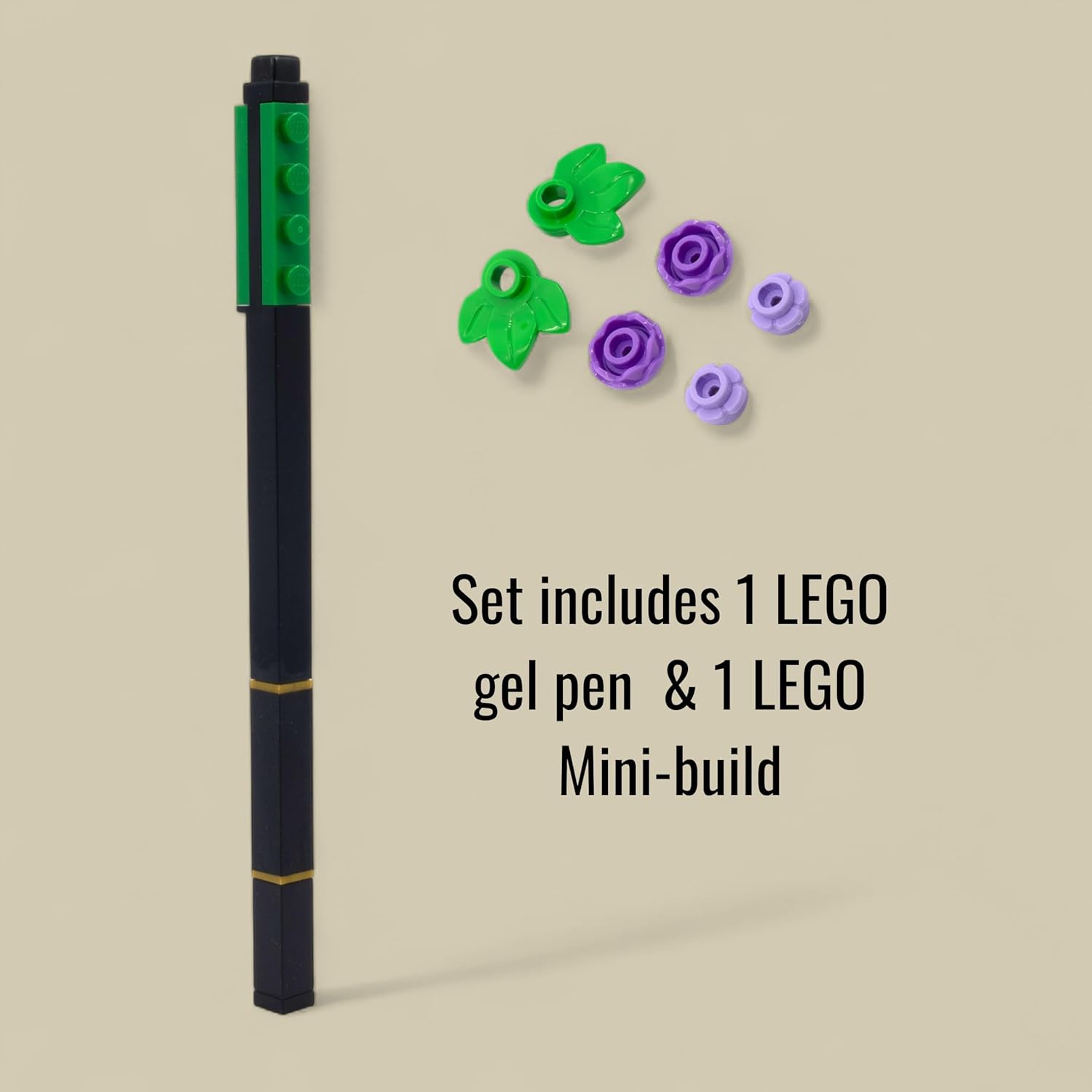 Stylo Gel LEGO Pen Pal Lavande Botanique – Image 2