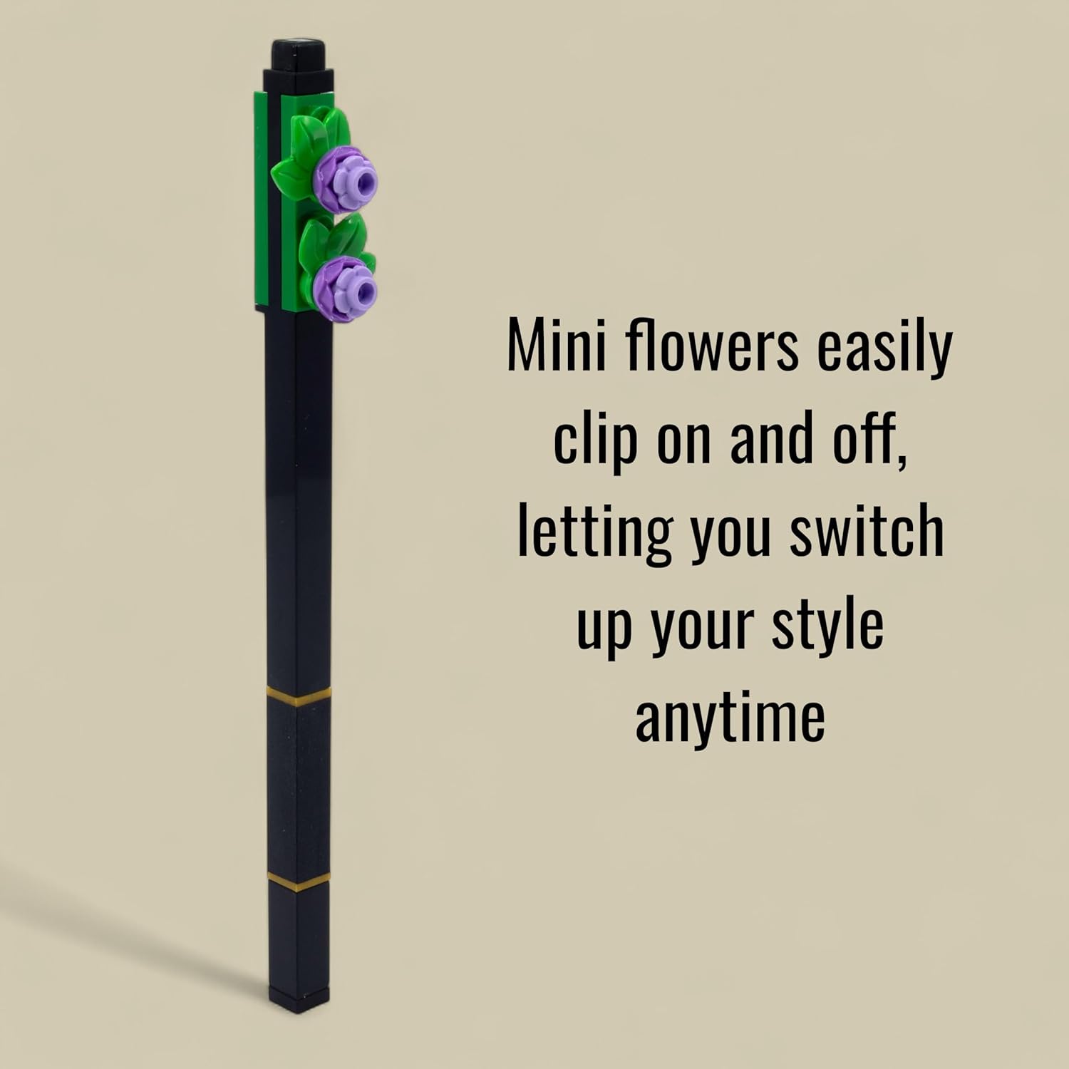 Stylo Gel LEGO Pen Pal Lavande Botanique – Image 5