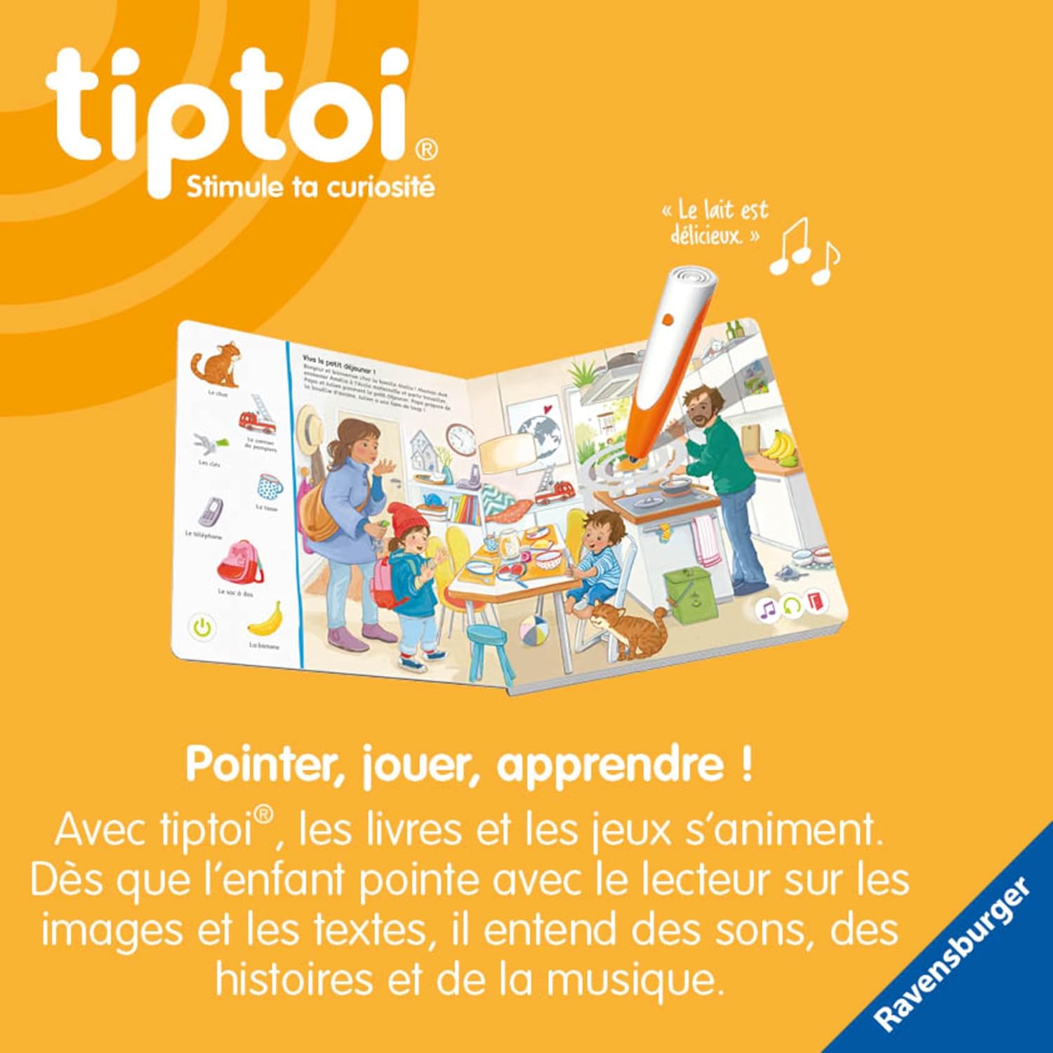 Ravensburger tiptoi® - Starter Set 'Mon Monde' Éducatif – Image 3