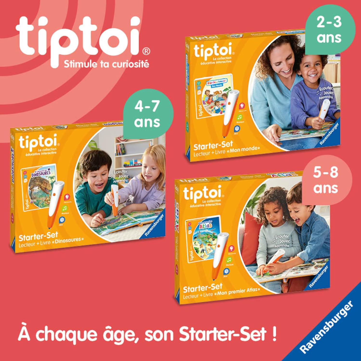 Ravensburger tiptoi® - Starter Set 'Mon Monde' Éducatif – Image 7