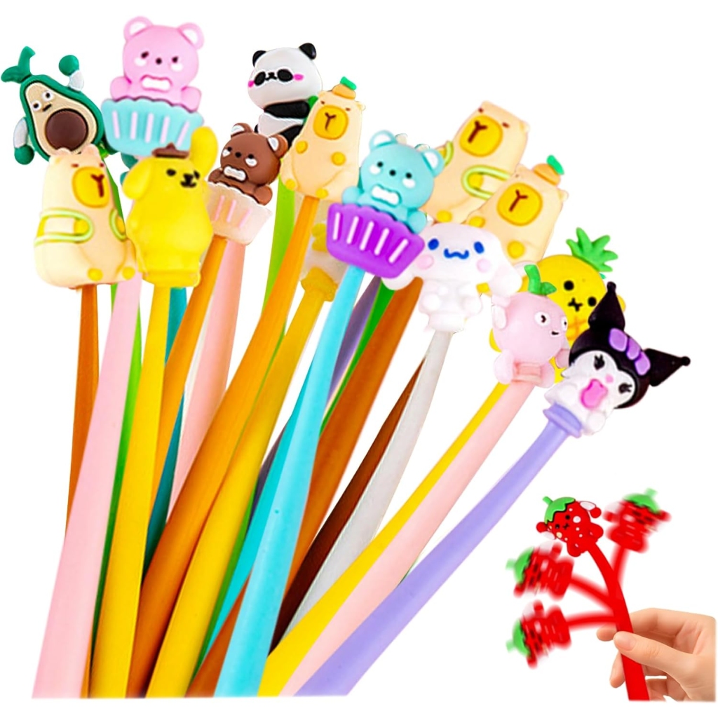 20 Stylos Gel Kawaii - Cadeau Anniversaire Enfant