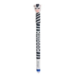 Stylo effaçable Mr. Wonderful Bo-Bo Zèbre « Am I black or white? »