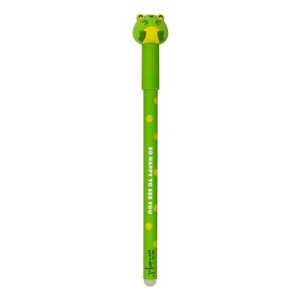 Mr. Wonderful Stylo effaçable Grenouille « So happy to see you », encre bleue
