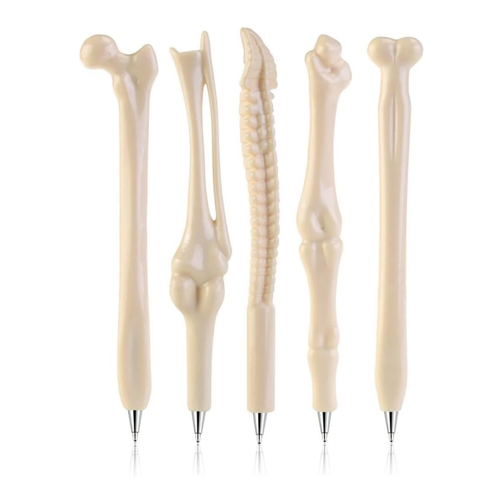 5 Stylos Os Drôles - Cadeau Médecin
