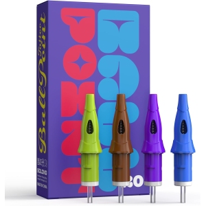 Aiguilles d'Entraînement Solong pour Stylo - 20 Cartouches Multicolores