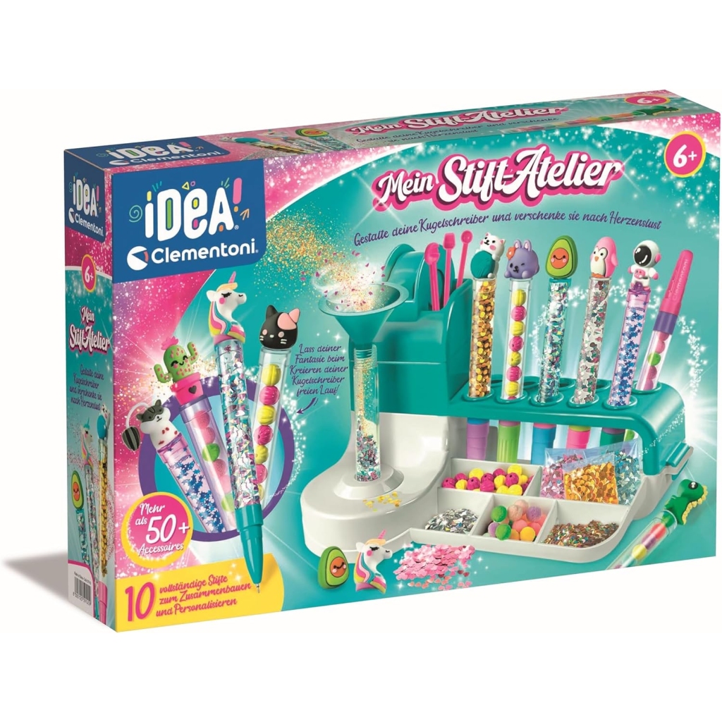 Atelier de Stylos Clementoni : Coffret Créatif Enfant