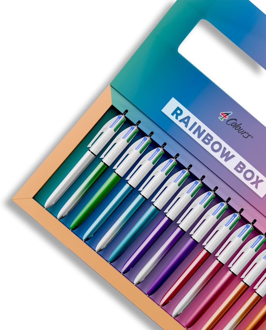 BIC 4 Couleurs Rainbow - Coffret Édition Limitée
