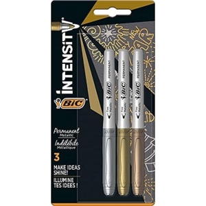 BIC Marqueurs Métalliques Assortis X5 - Pack de 3