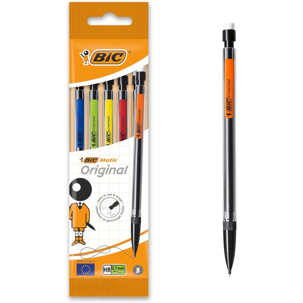 Porte Mines 0,7 mm - Lot de 5 BIC Matic Original
