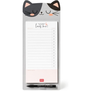 Bloc-notes magnétique Kittens 11 x 28 cm