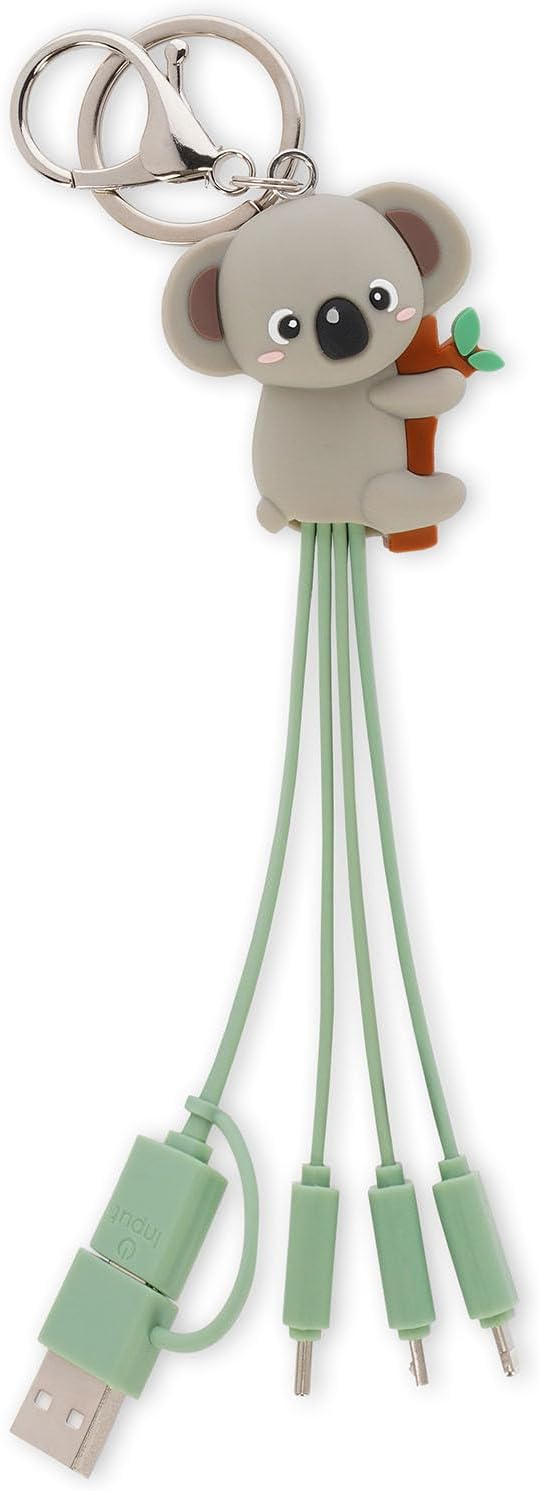 Câble Multi-USB Koala avec Porte-Clé Legami