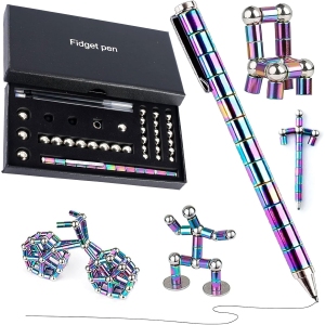Cimvidi Stylo à Bille Magnétique Multicolore
