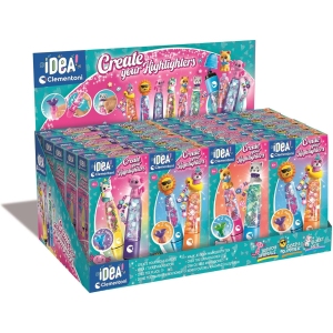 Clementoni - Lot de 24 Surligneurs Pratiques