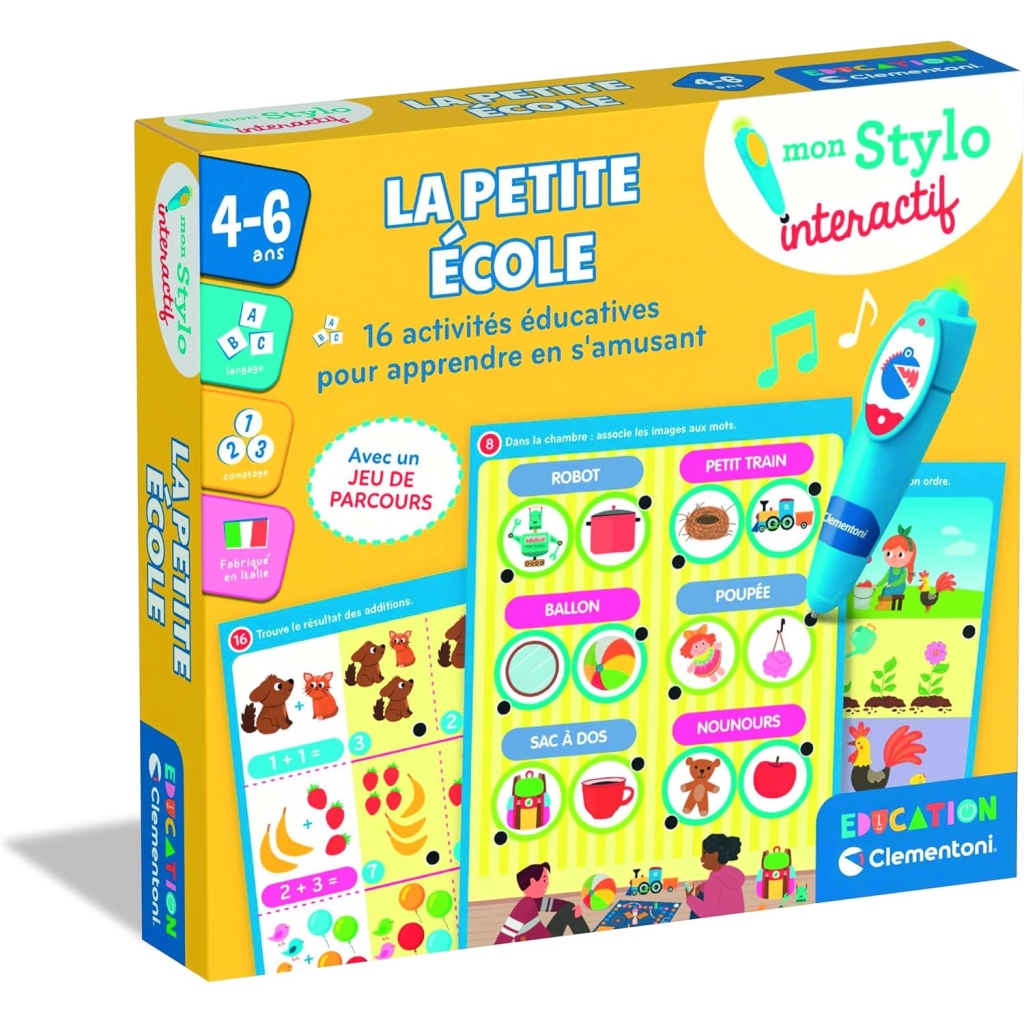 Clementoni | Mon Stylo Interactif Éducatif 4-6 Ans