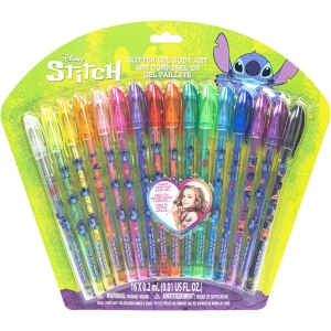 Coffret 16 Stylos Paillettes Vives - Townley Girl