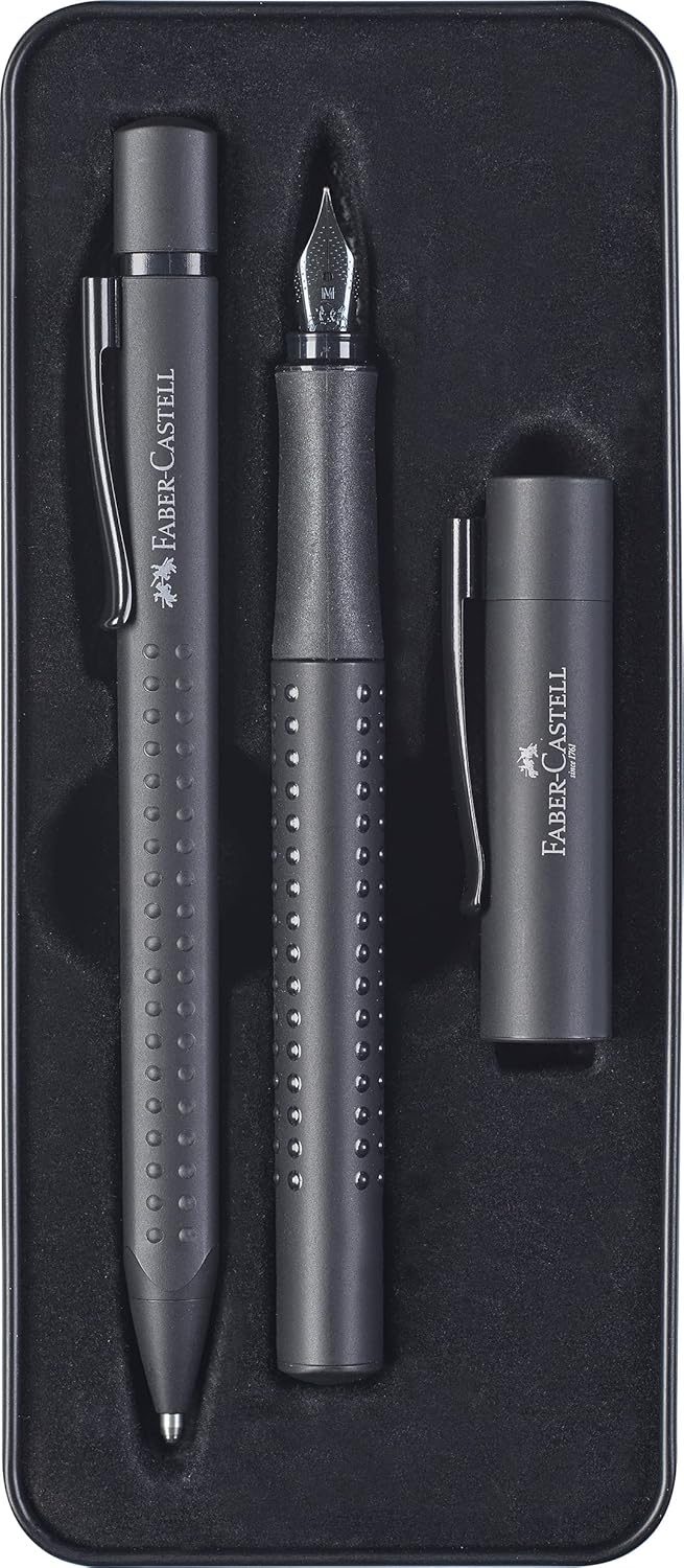 Coffret Cadeau Faber-Castell Grip All Black