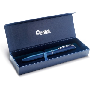 Coffret Cadeau Stylo Gel Pentel EnerGel 0,7 mm - Bleu Nuit