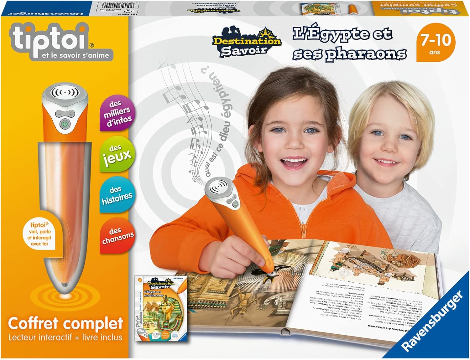 Coffret Tiptoi® : L'Égypte et Ses Pharaons